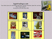 Tablet Screenshot of logantradingco.com